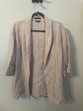 Neutral Linen Blazer